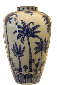 Vase Porcelaine Jungle