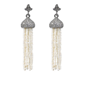 Boucles Oreilles Meduse Nacre