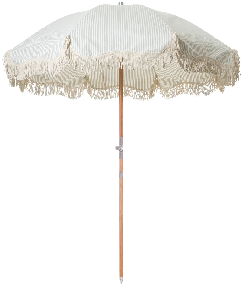 Parasol Arguin Rayé Vert